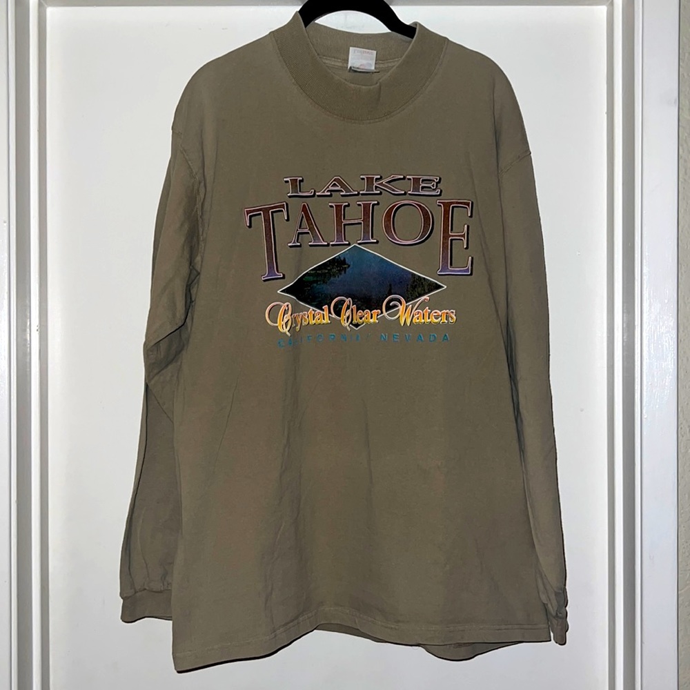Vintage Lake Tahoe Long Sleeve Tee XL